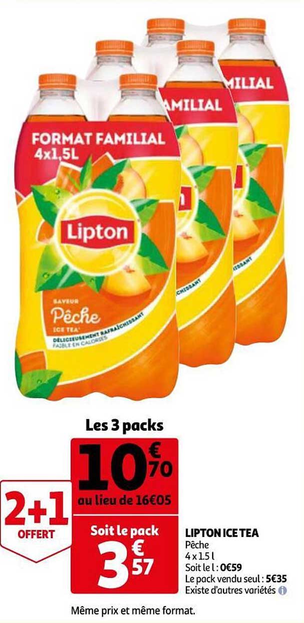 Lipton Ice Tea 2+1 Offert