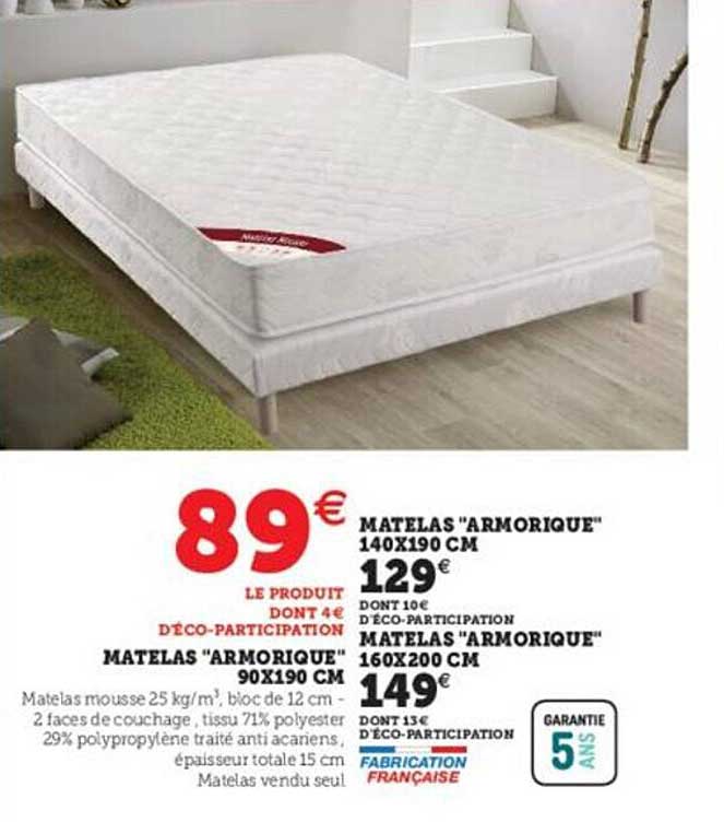 matelas "armorique"