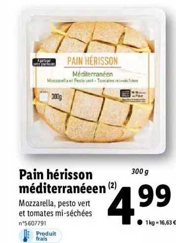 Pain Hérisson Méditerranéen