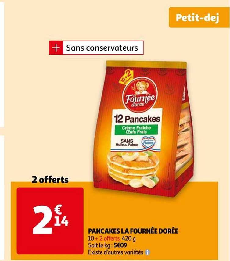 pancakes la fournée dorée