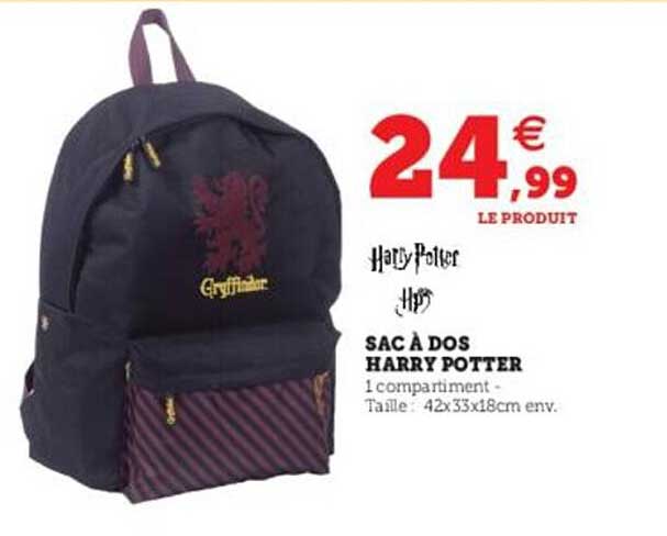 sac à dos harry potter