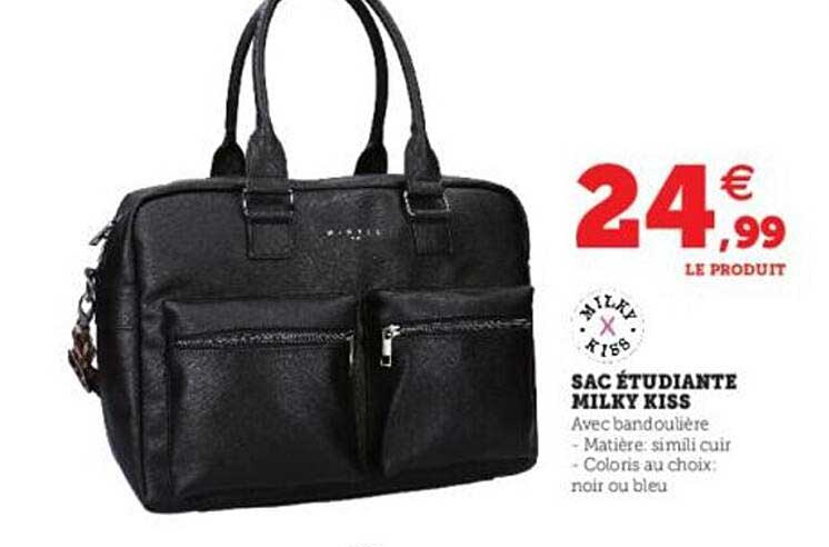 sac étudiante milky kiss