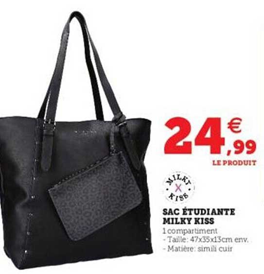 sac étudiante milky kiss