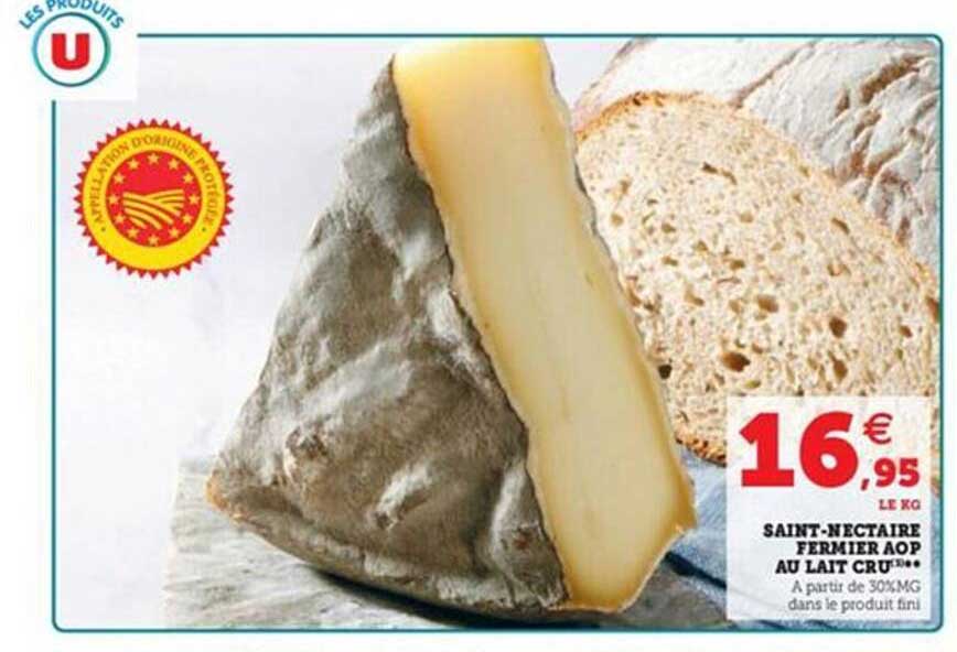 Saint-nectaire Fermier Aop Au Lait Cru