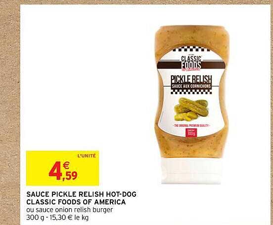 sauce pickle relish hot-dog classic foods of america
