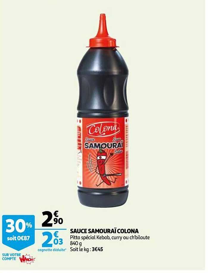 Sauce Samouraï Colona