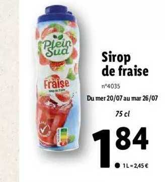 Sirop De Fraise