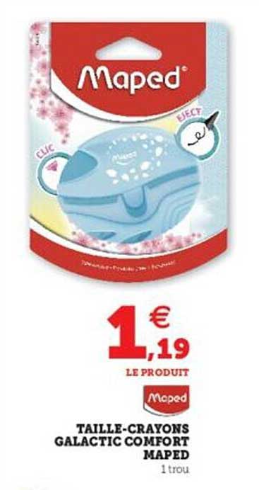 taille-crayons galactic comfort maped