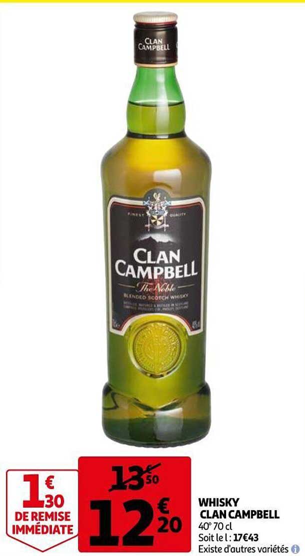 whisky clan campbell