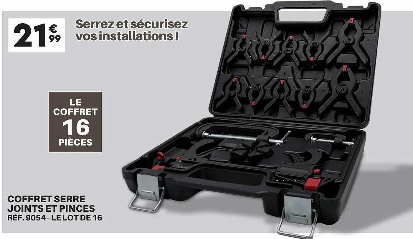 Coffret Serre Joints Et Pinces