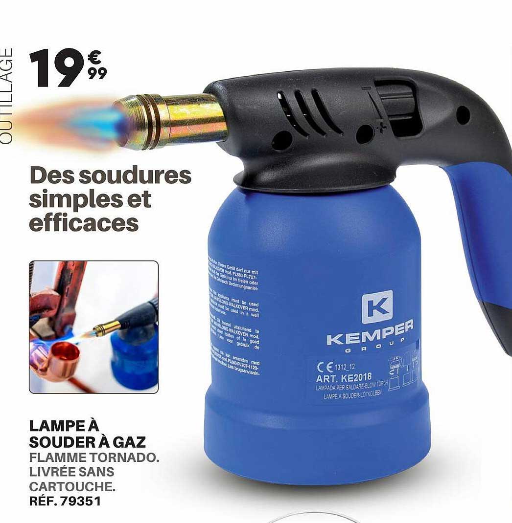 lampe à souder à gaz