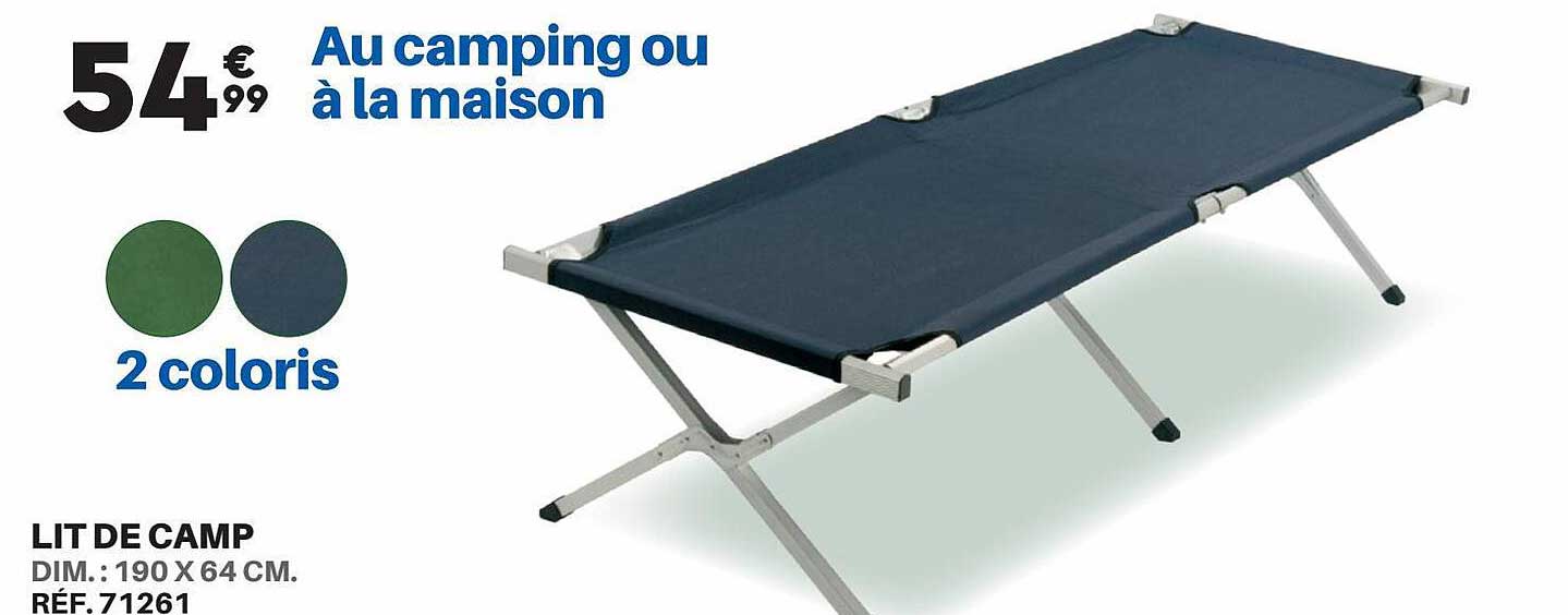 lit de camp