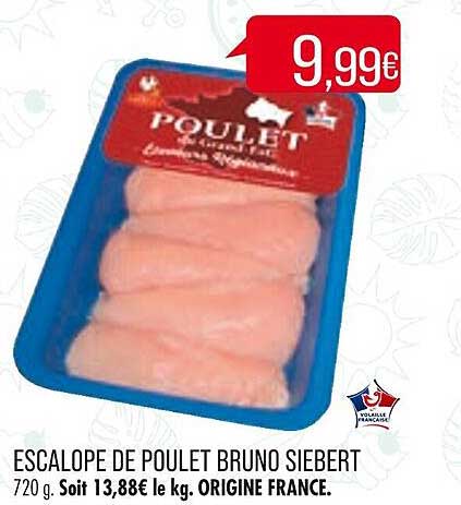 escalope de poulet bruno siebert