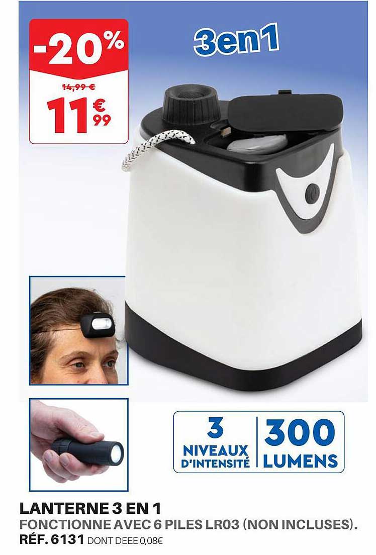 Lanterne 3 En 1