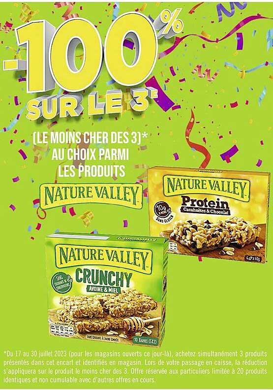les produits nature valley