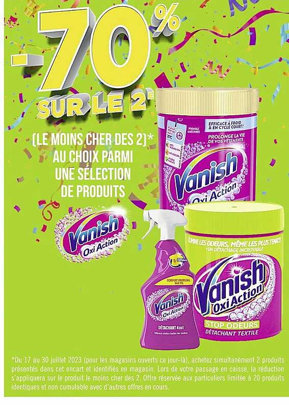 Sélection De Produits Vanish