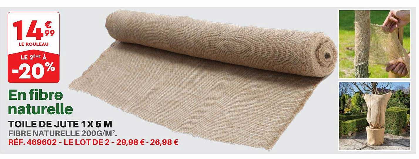 Toile De Jute 1 X 5m