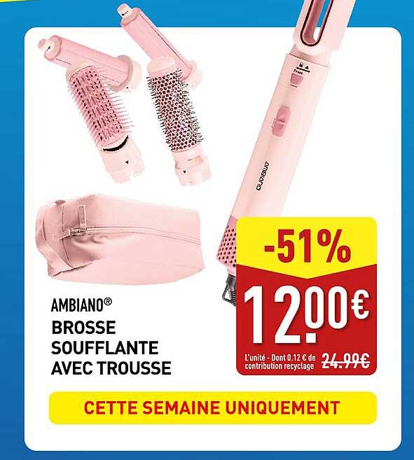 AMBIANO BROSSE SOUFFLANTE AVEC TROUSSE