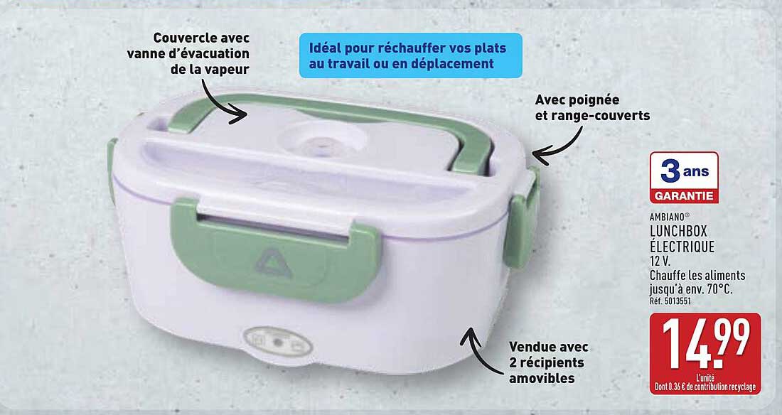 AMBIANO LUNCHBOX ÉLECTRIQUE