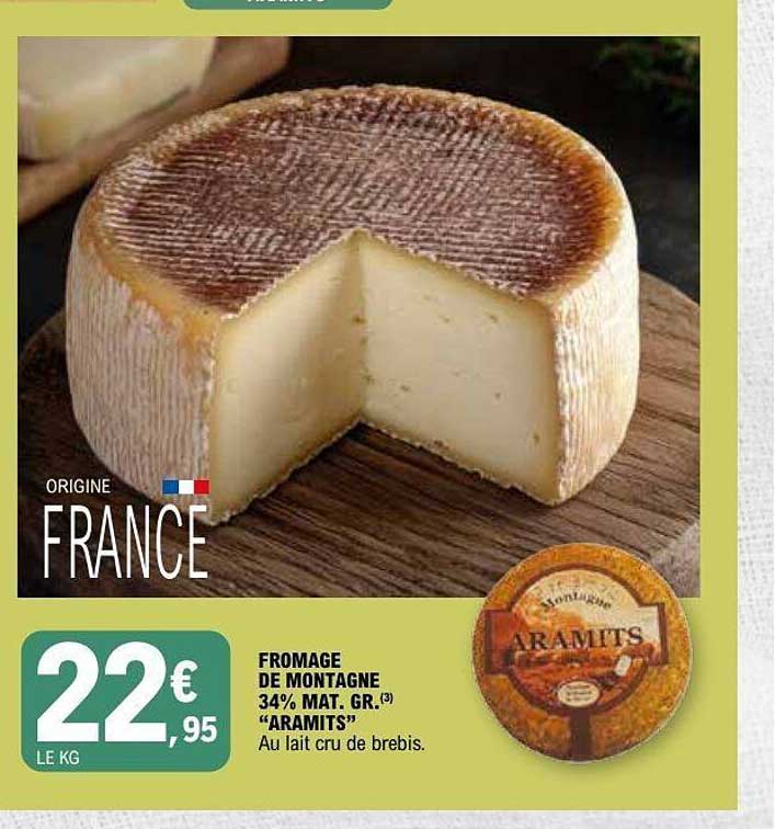 ARAMITS Fromage de montagne