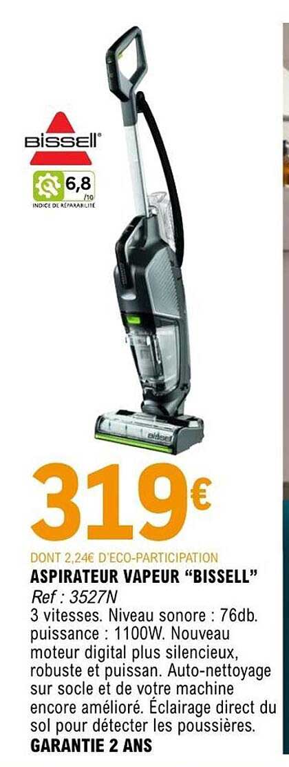 ASPIRATEUR VAPEUR BISSELL