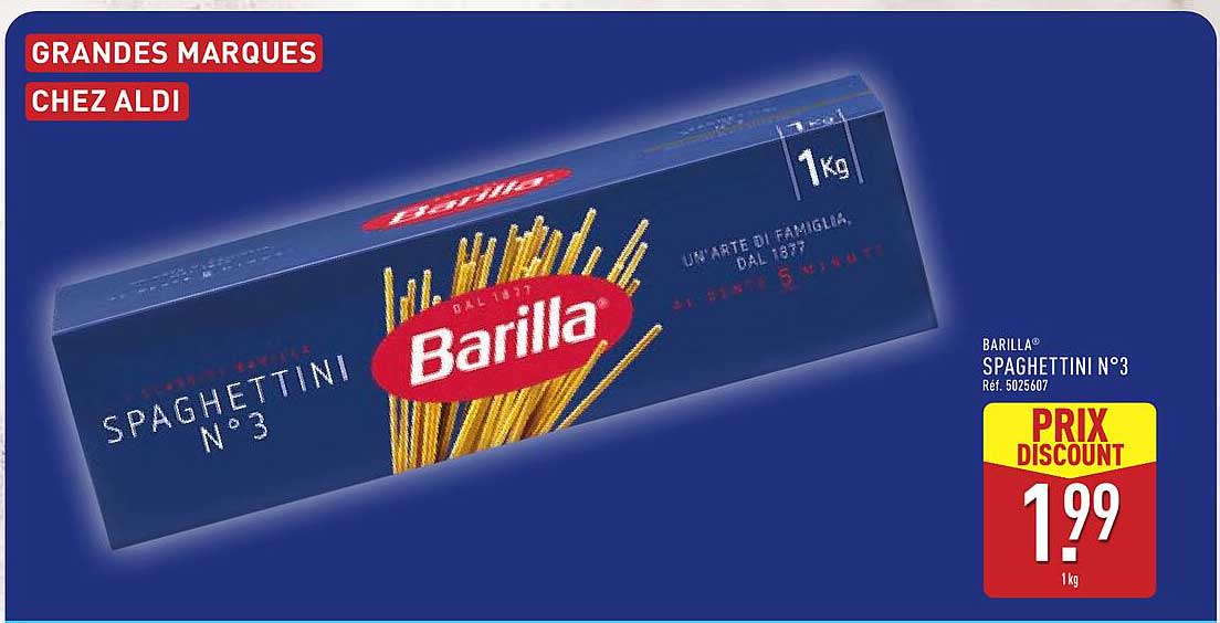 Barilla Spaghettini N°3