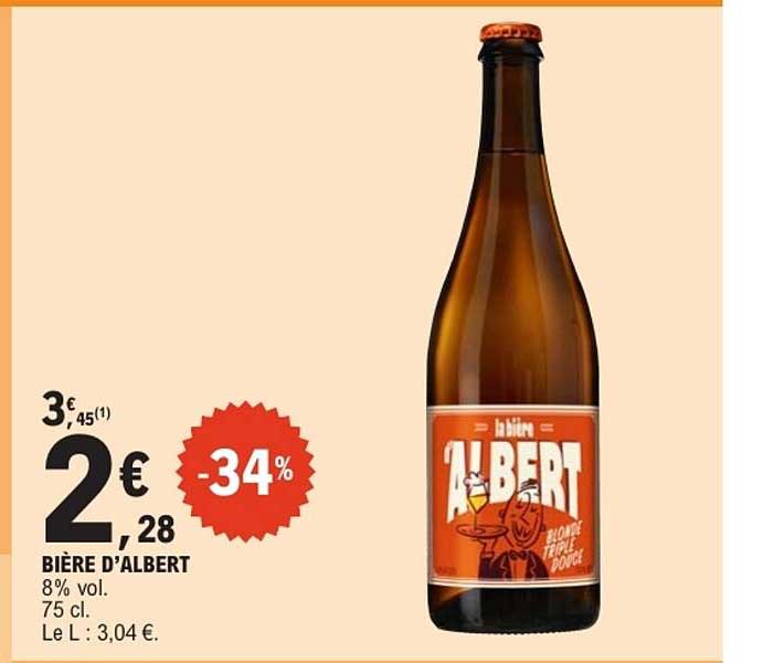 BIÈRE D’ALBERT