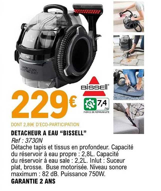 BISSELL DETACHEUR A EAU
