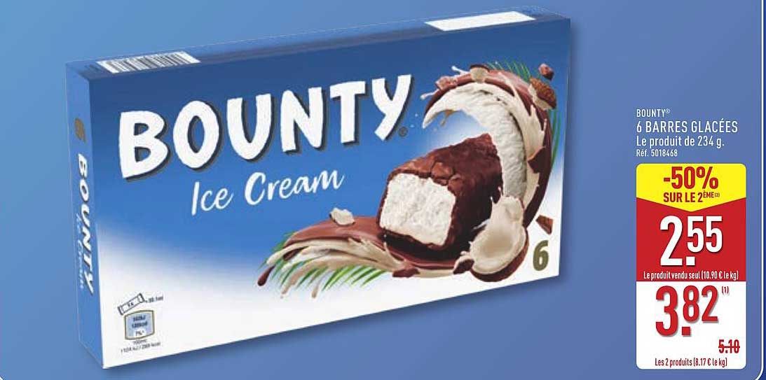 Bounty Ice Cream