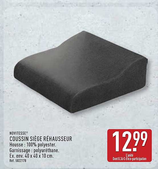 COUSSIN SIÈGE RÉHAUSSEUR