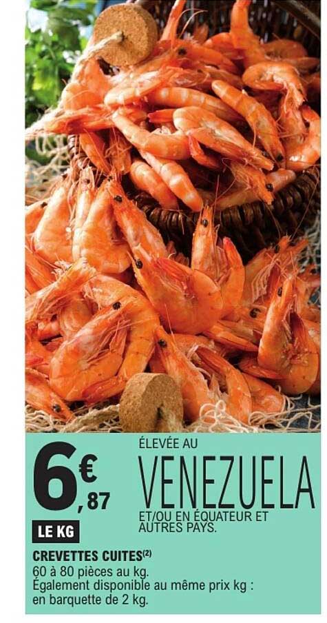 CREVETTES CUITES