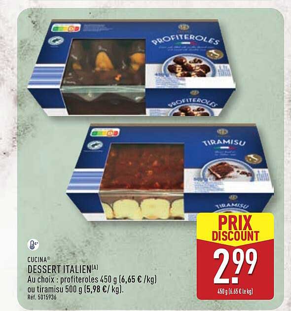 CUCINA DESSERT ITALIEN(A)