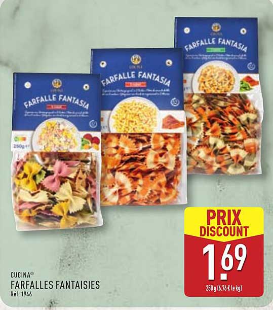 CUCINA FARFALLES FANTAISIES
