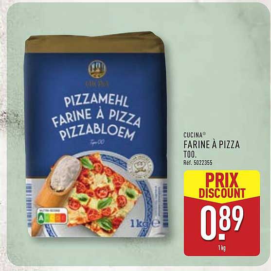 Cucina Farine à pizza T00