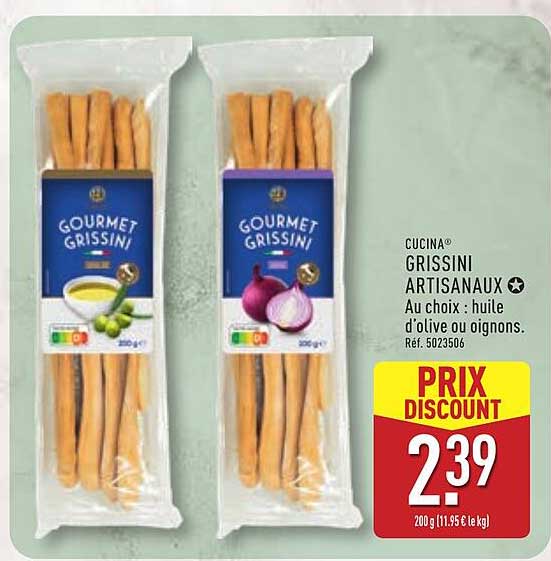 CUCINA GRISSINI ARTISANAUX