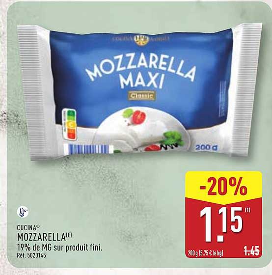 Cucina Mozzarella Maxi