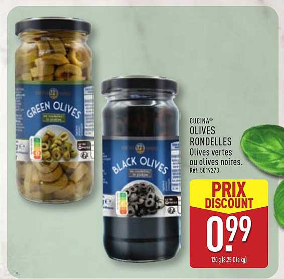 CUCINA OLIVES RONDES