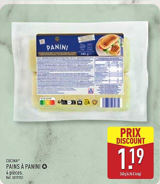 Cucina Pains à Panini