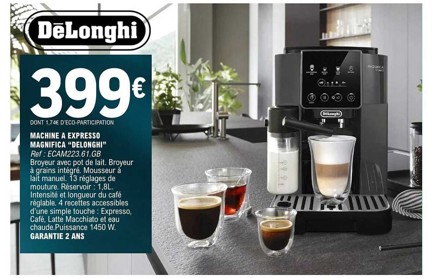 DeLonghi Machine a Expresso Magnifica