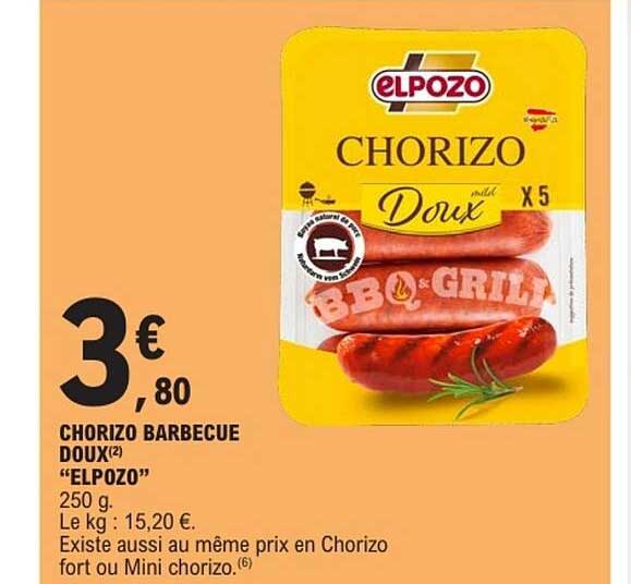 ELPOZO CHORIZO DOUX