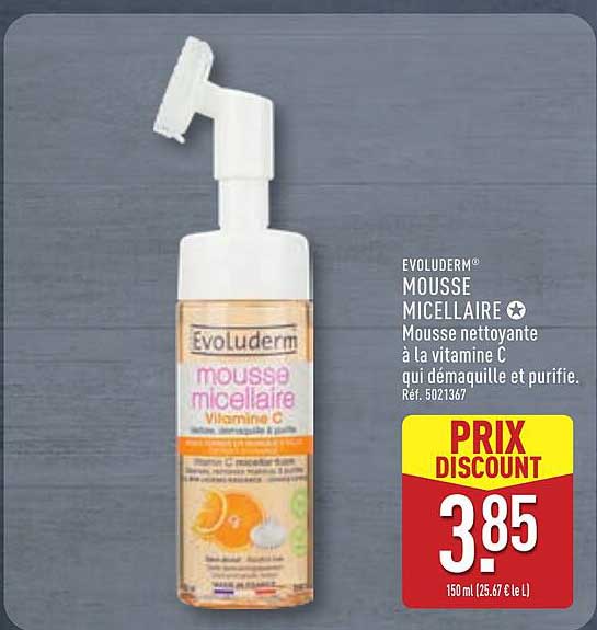 Evoluderm Mousse micellaire