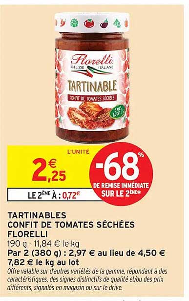 Florelli Tartinable