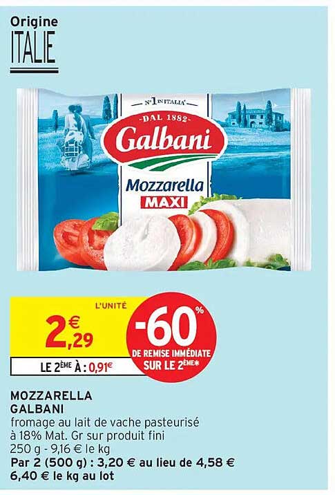 Galbani Mozzarella MAXI