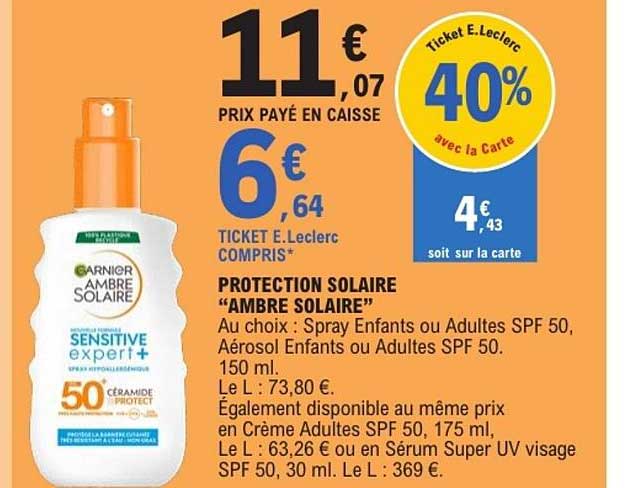 Garnier Ambre Solaire