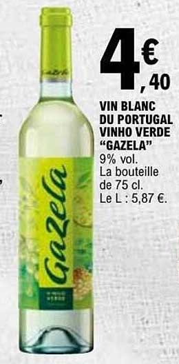 Gazela Vin blanc du Portugal