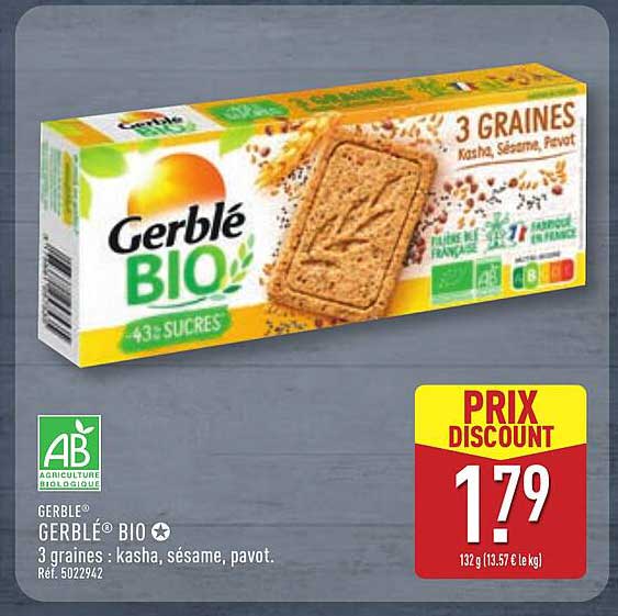 Gerblé BIO 3 graines