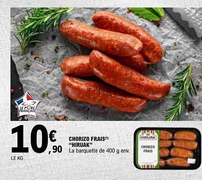 HIRUK CHORIZO FRAIS
