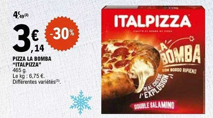 ITALPIZZA PIZZA LA BOMBA