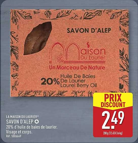 La Maison du Laurier Savon d'Alep