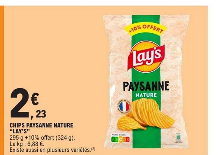Lay’s Paysanne Nature